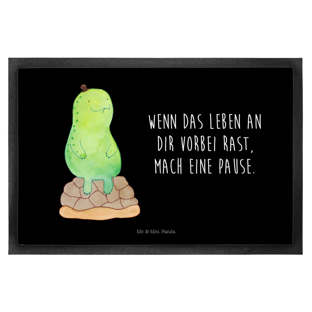 Fußmatte Schildkröte pausiert Schildkröte, Achtsamkeit, Entschleunigen, achtsam,  Türvorleger, Schmutzmatte, Fußabtreter, Matte, Schmutzfänger, Fußabstreifer, Schmutzfangmatte, Türmatte, Motivfußmatte,  Haustürmatte, Vorleger  Schildkröte