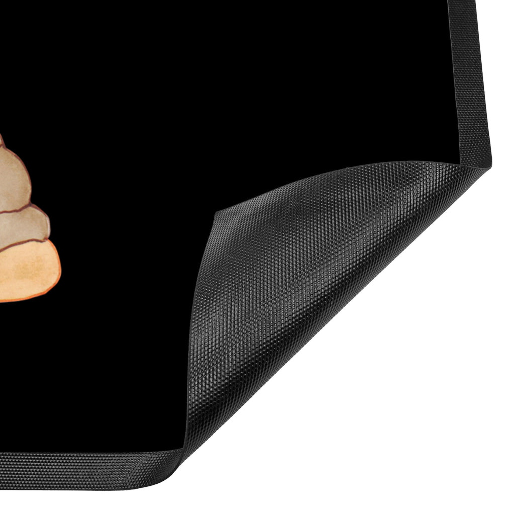 Fußmatte Schildkröte pausiert Schildkröte, Achtsamkeit, Entschleunigen, achtsam,  Türvorleger, Schmutzmatte, Fußabtreter, Matte, Schmutzfänger, Fußabstreifer, Schmutzfangmatte, Türmatte, Motivfußmatte,  Haustürmatte, Vorleger  Schildkröte