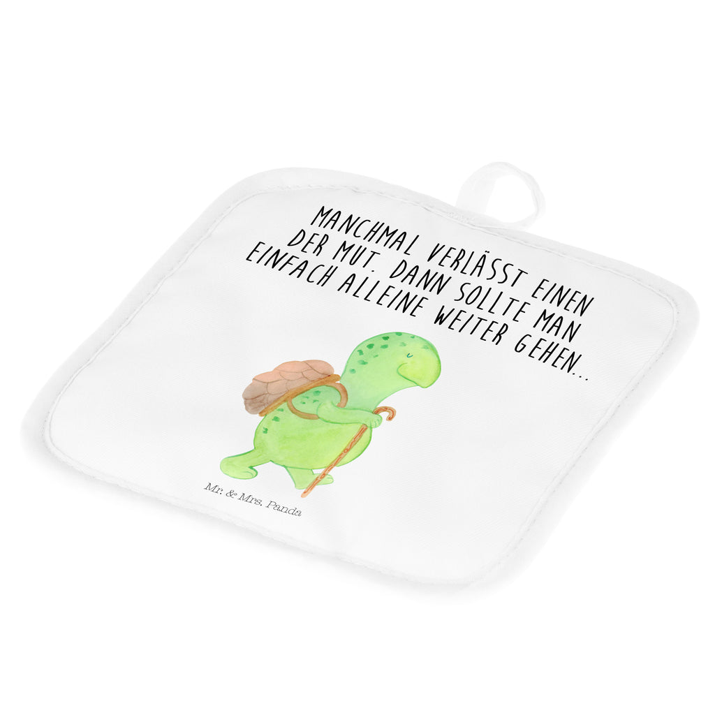2er Set Topflappen  Schildkröte Wanderer Topflappen, Topfuntersetzer, Ofenhandschuh, Topflappen Set, Topflappen lustig, Topflappen mit Spruch, Schildkröte, Schildkröten, Motivation, Motivationsspruch, Motivationssprüche, Neuanfang
