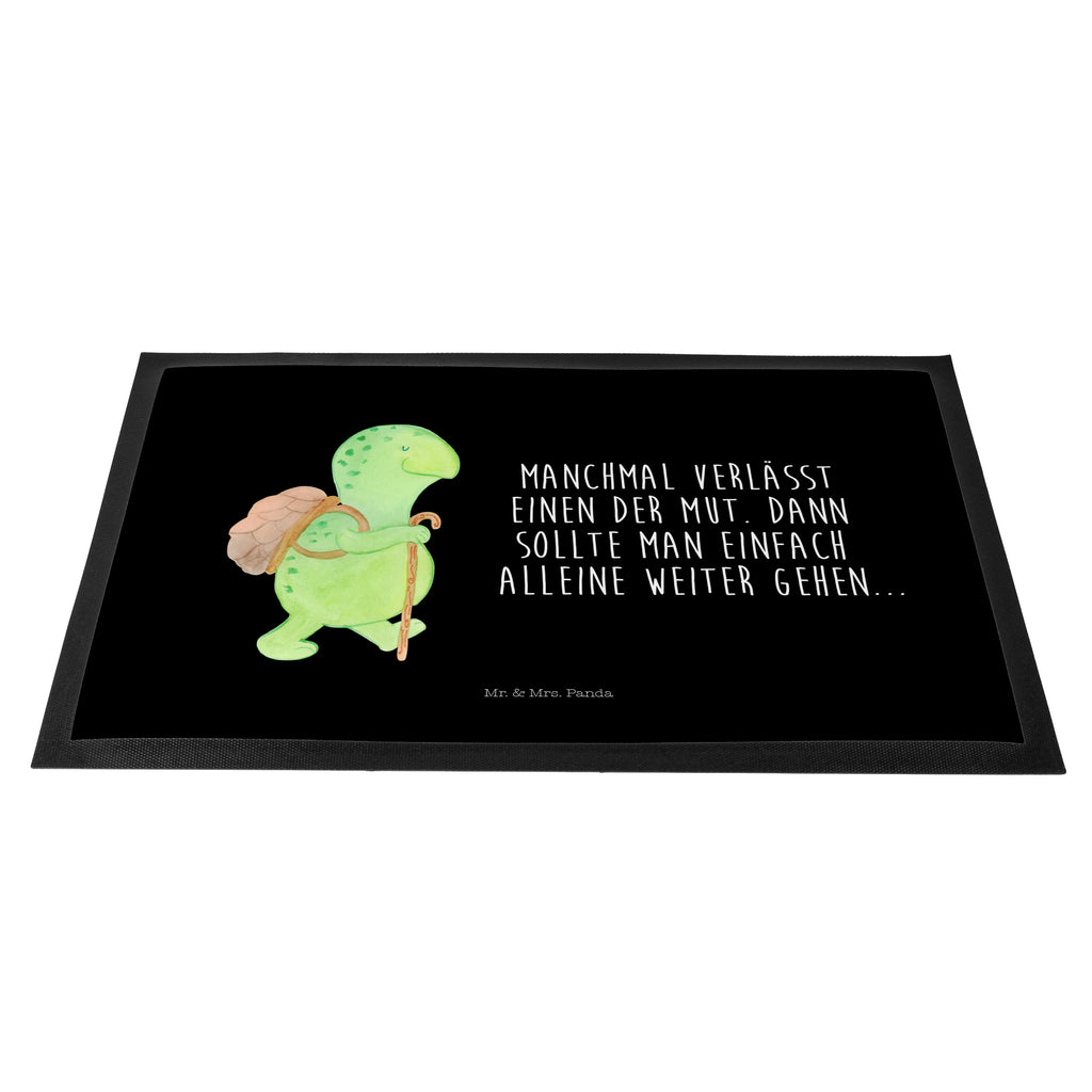 Fußmatte Schildkröte Wanderer Schildkröte, Schildkröten, Motivation, Motivationsspruch, Motivationssprüche, Neuanfang Türvorleger, Schmutzmatte, Fußabtreter, Matte, Schmutzfänger, Fußabstreifer, Schmutzfangmatte, Türmatte, Motivfußmatte,  Haustürmatte, Vorleger  Schildkröte