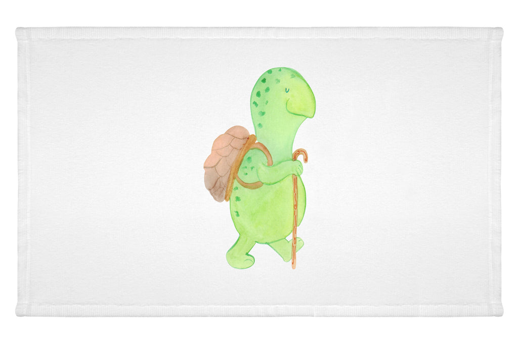 Gäste Handtuch Schildkröte Wanderer Gästetuch, Reisehandtuch, Sport Handtuch, Frottier, Kinder Handtuch, Schildkröte, Schildkröten, Motivation, Motivationsspruch, Motivationssprüche, Neuanfang
