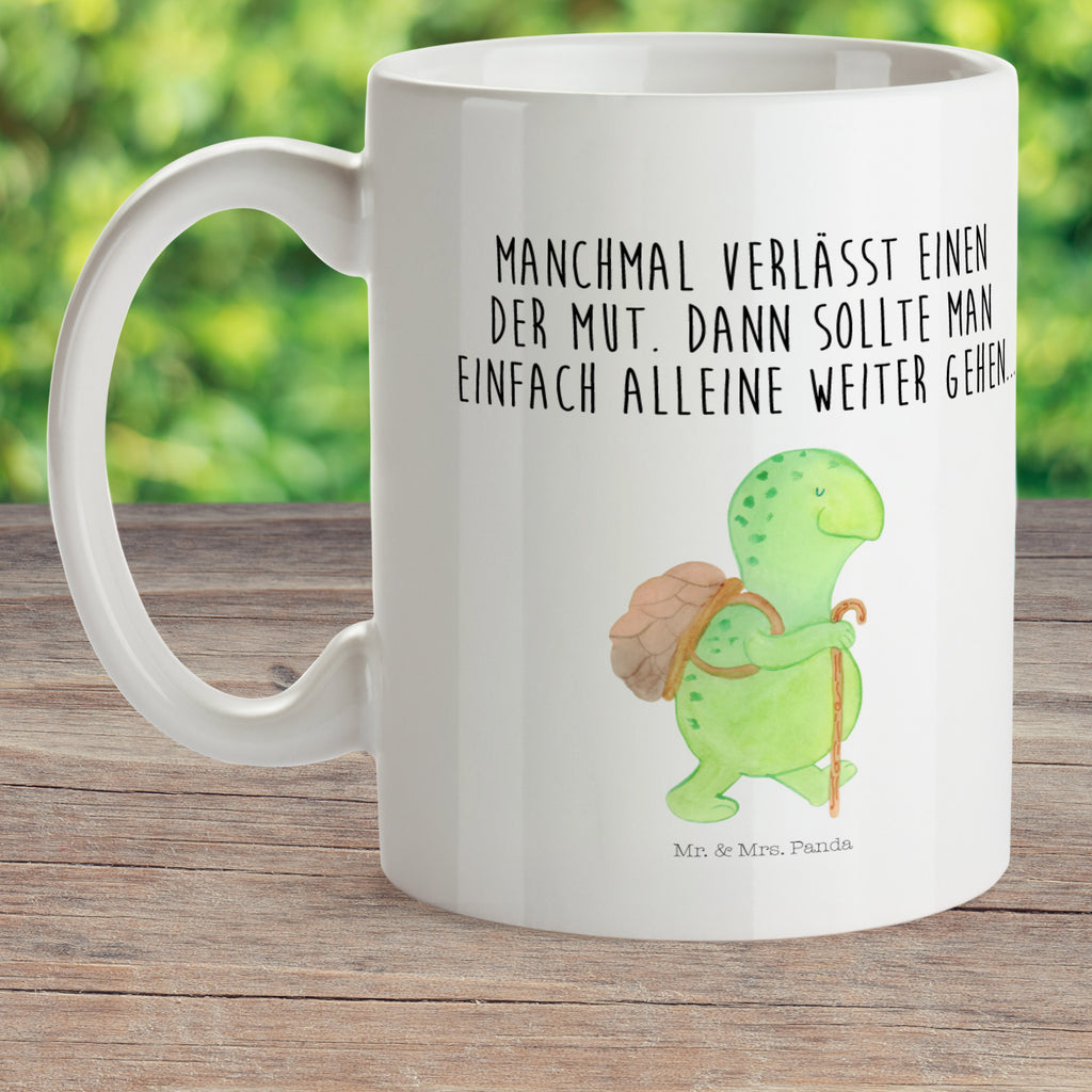 Kindertasse Schildkröte Wanderer Kunststoff Tasse, Kindergarten, Tasse, Trinkbecher, Camping Becher, Kaffeetasse, Kunststoffbecher, Kindergartenbecher, Outdoorgeschirr, Kunststoffgeschirr, Reisebecher, Reisetasse, Kinderbecher, Schildkröte, Schildkröten, Motivation, Motivationsspruch, Motivationssprüche, Neuanfang