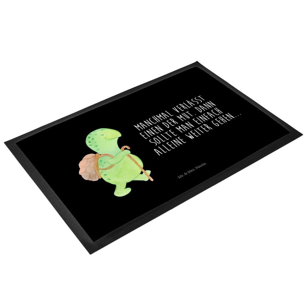 Fußmatte Schildkröte Wanderer Schildkröte, Schildkröten, Motivation, Motivationsspruch, Motivationssprüche, Neuanfang Türvorleger, Schmutzmatte, Fußabtreter, Matte, Schmutzfänger, Fußabstreifer, Schmutzfangmatte, Türmatte, Motivfußmatte,  Haustürmatte, Vorleger  Schildkröte