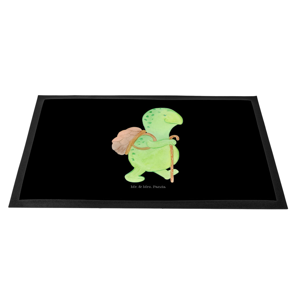 Fußmatte Schildkröte Wanderer Schildkröte, Schildkröten, Motivation, Motivationsspruch, Motivationssprüche, Neuanfang Türvorleger, Schmutzmatte, Fußabtreter, Matte, Schmutzfänger, Fußabstreifer, Schmutzfangmatte, Türmatte, Motivfußmatte,  Haustürmatte, Vorleger  Schildkröte