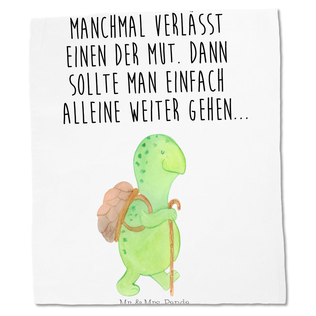 Tragetasche Schildkröte Wanderer Beuteltasche, Beutel, Einkaufstasche, Jutebeutel, Stoffbeutel, Schildkröte, Schildkröten, Motivation, Motivationsspruch, Motivationssprüche, Neuanfang
