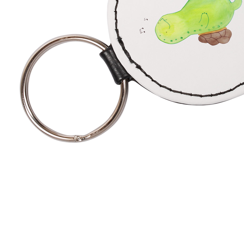 Rund Schlüsselanhänger Schildkröte pfeift Schlüsselanhänger, Anhänger, Taschenanhänger, Glücksbringer, Schutzengel, Schildkröte, Schildi, Schildkröten, fröhlich, Glück, Motivation, Lebensfreude, Depression, Trennung, Neuanfang