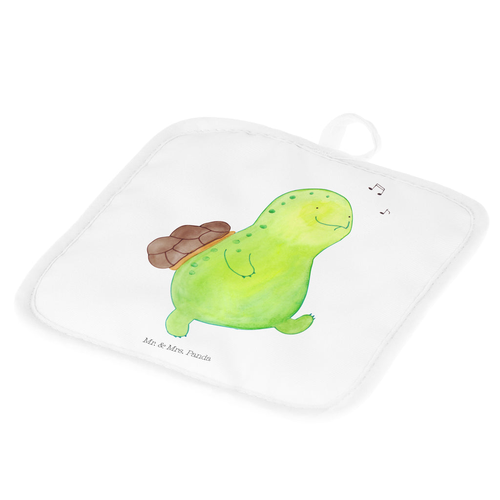 2er Set Topflappen  Schildkröte pfeift Topflappen, Topfuntersetzer, Ofenhandschuh, Topflappen Set, Topflappen lustig, Topflappen mit Spruch, Schildkröte, Schildi, Schildkröten, fröhlich, Glück, Motivation, Lebensfreude, Depression, Trennung, Neuanfang