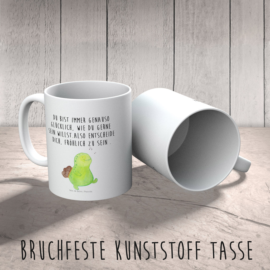 Kindertasse Schildkröte pfeift Kunststoff Tasse, Kindergarten, Tasse, Trinkbecher, Camping Becher, Kaffeetasse, Kunststoffbecher, Kindergartenbecher, Outdoorgeschirr, Kunststoffgeschirr, Reisebecher, Reisetasse, Kinderbecher, Schildkröte, Schildi, Schildkröten, fröhlich, Glück, Motivation, Lebensfreude, Depression, Trennung, Neuanfang