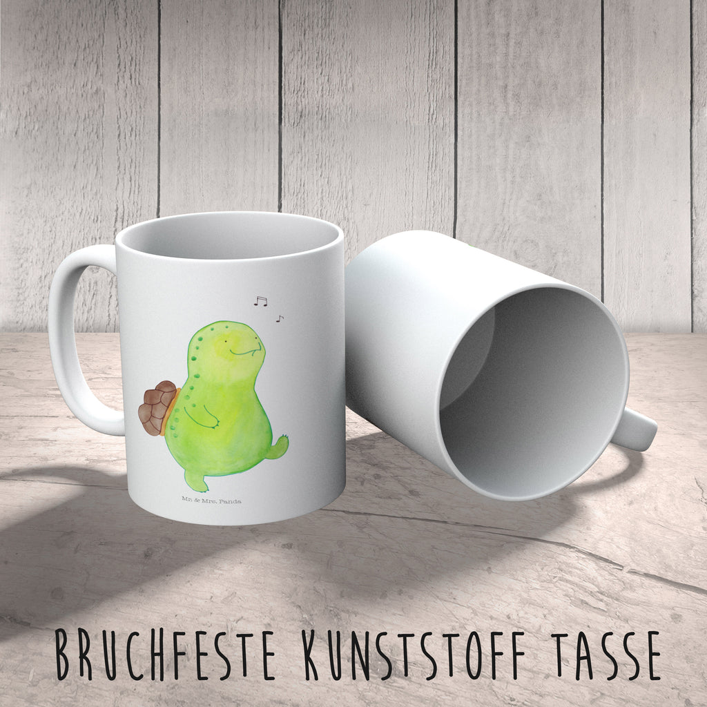 Kindertasse Schildkröte pfeift Kunststoff Tasse, Kindergarten, Tasse, Trinkbecher, Camping Becher, Kaffeetasse, Kunststoffbecher, Kindergartenbecher, Outdoorgeschirr, Kunststoffgeschirr, Reisebecher, Reisetasse, Kinderbecher, Schildkröte, Schildi, Schildkröten, fröhlich, Glück, Motivation, Lebensfreude, Depression, Trennung, Neuanfang