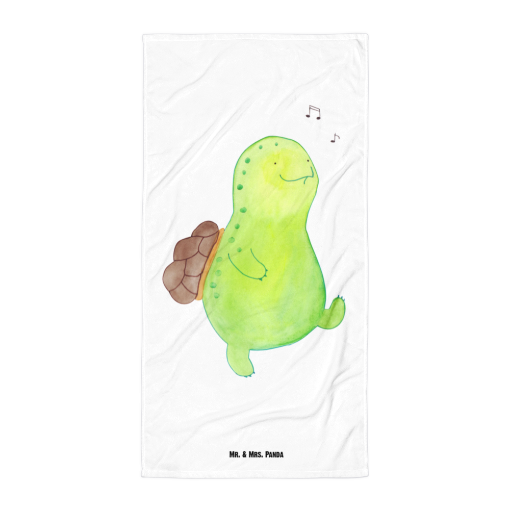 XL Badehandtuch Schildkröte pfeift Handtuch, Badetuch, Duschtuch, Strandtuch, Saunatuch, Schildkröte, Schildi, Schildkröten, fröhlich, Glück, Motivation, Lebensfreude, Depression, Trennung, Neuanfang