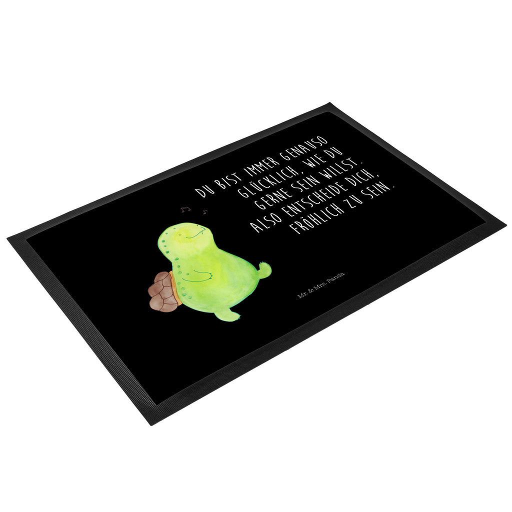 Fußmatte Schildkröte pfeift Schildkröte, Schildi, Schildkröten, fröhlich, Glück, Motivation, Lebensfreude, Depression, Trennung, Neuanfang Türvorleger, Schmutzmatte, Fußabtreter, Matte, Schmutzfänger, Fußabstreifer, Schmutzfangmatte, Türmatte, Motivfußmatte,  Haustürmatte, Vorleger  Schildkröte