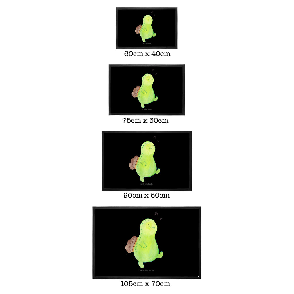 Fußmatte Schildkröte pfeift Schildkröte, Schildi, Schildkröten, fröhlich, Glück, Motivation, Lebensfreude, Depression, Trennung, Neuanfang Türvorleger, Schmutzmatte, Fußabtreter, Matte, Schmutzfänger, Fußabstreifer, Schmutzfangmatte, Türmatte, Motivfußmatte,  Haustürmatte, Vorleger  Schildkröte