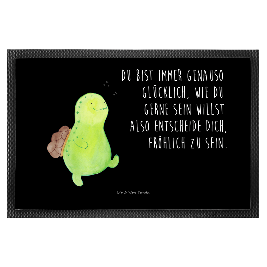 Fußmatte Schildkröte pfeift Schildkröte, Schildi, Schildkröten, fröhlich, Glück, Motivation, Lebensfreude, Depression, Trennung, Neuanfang Türvorleger, Schmutzmatte, Fußabtreter, Matte, Schmutzfänger, Fußabstreifer, Schmutzfangmatte, Türmatte, Motivfußmatte,  Haustürmatte, Vorleger  Schildkröte