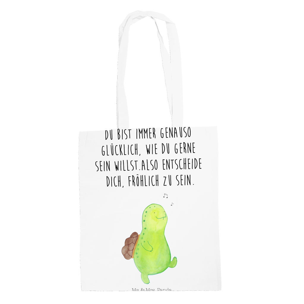 Tragetasche Schildkröte pfeift Beuteltasche, Beutel, Einkaufstasche, Jutebeutel, Stoffbeutel, Schildkröte, Schildi, Schildkröten, fröhlich, Glück, Motivation, Lebensfreude, Depression, Trennung, Neuanfang