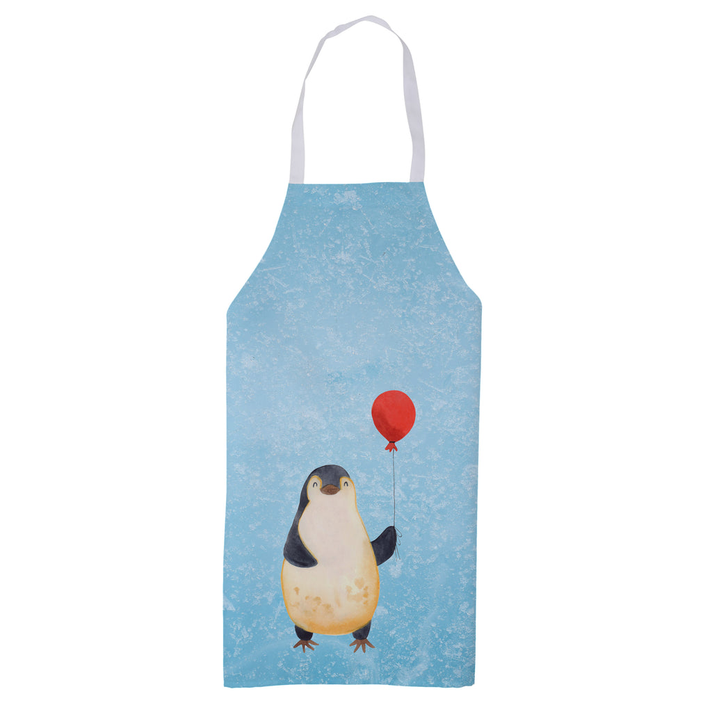 Kochschürze Pinguin Luftballon Schürze, Backschürze, Küchenschürze, Grillschürze, Latzschürze, Pinguin, Pinguine, Luftballon, Tagträume, Lebenslust, Geschenk Freundin, Geschenkidee, beste Freundin, Motivation, Neustart, neues Leben, Liebe, Glück