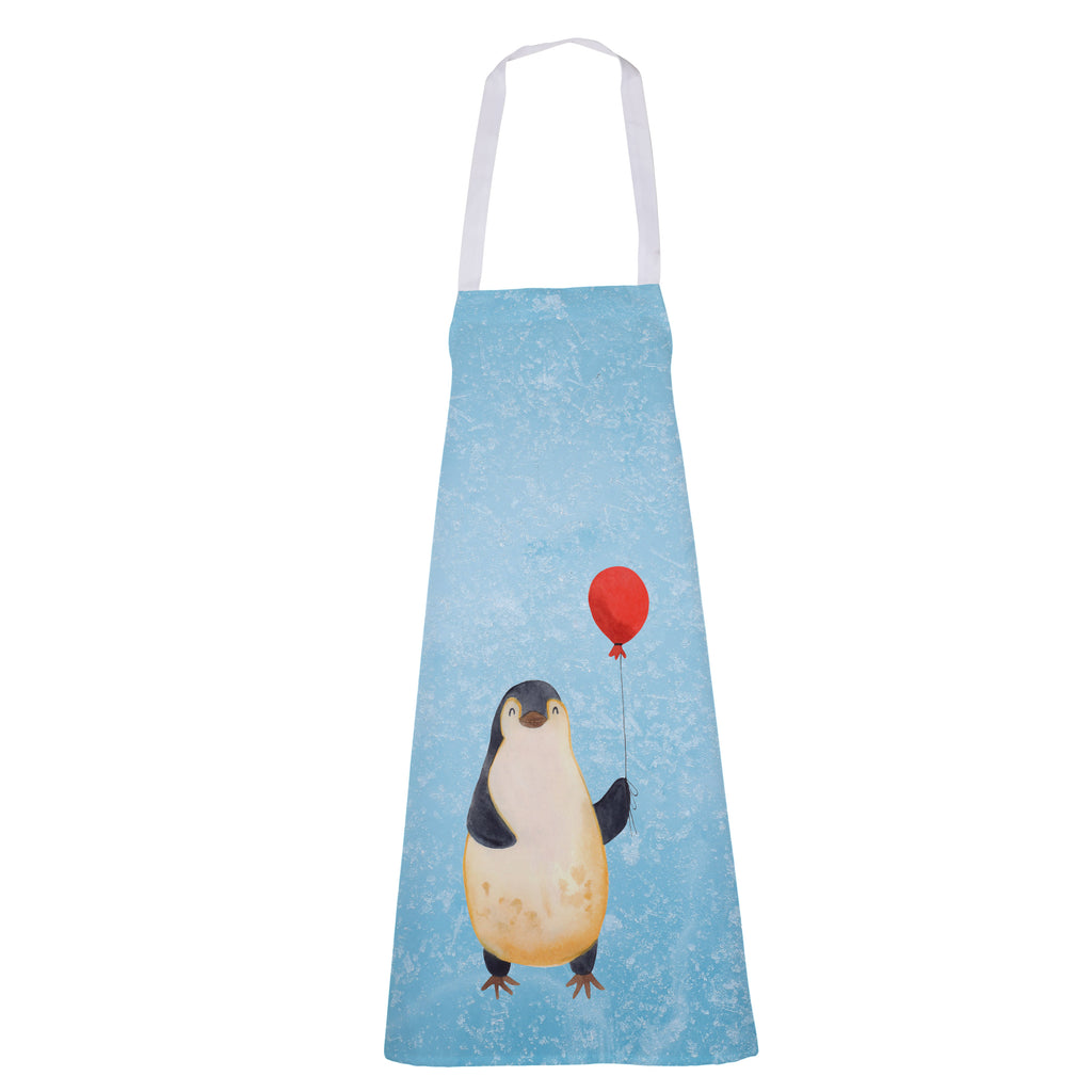 Kochschürze Pinguin Luftballon Schürze, Backschürze, Küchenschürze, Grillschürze, Latzschürze, Pinguin, Pinguine, Luftballon, Tagträume, Lebenslust, Geschenk Freundin, Geschenkidee, beste Freundin, Motivation, Neustart, neues Leben, Liebe, Glück