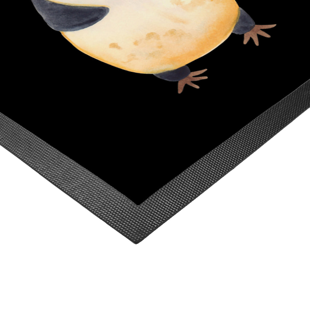 Fußmatte Pinguin Luftballon Türvorleger, Schmutzmatte, Fußabtreter, Matte, Schmutzfänger, Fußabstreifer, Schmutzfangmatte, Türmatte, Motivfußmatte, Haustürmatte, Vorleger, Pinguin, Pinguine, Luftballon, Tagträume, Lebenslust, Geschenk Freundin, Geschenkidee, beste Freundin, Motivation, Neustart, neues Leben, Liebe, Glück