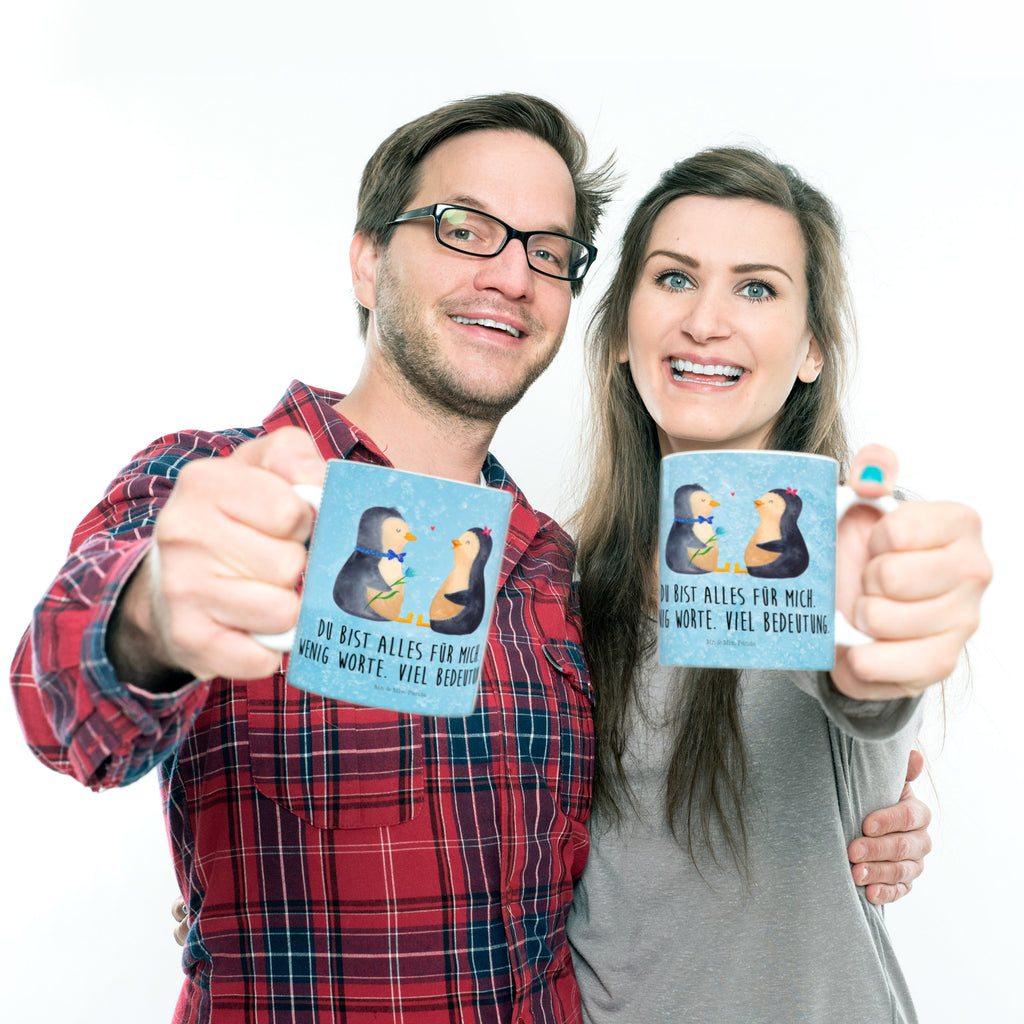 Kindertasse Pinguin Pärchen Kunststoff Tasse, Kindergarten, Tasse, Trinkbecher, Camping Becher, Kaffeetasse, Kunststoffbecher, Kindergartenbecher, Outdoorgeschirr, Kunststoffgeschirr, Reisebecher, Reisetasse, Kinderbecher, Pinguin, Pinguine, Liebe, Liebespaar, Liebesbeweis, Liebesgeschenk, Verlobung, Jahrestag, Hochzeitstag, Hochzeit, Hochzeitsgeschenk, große Liebe, Traumpaar