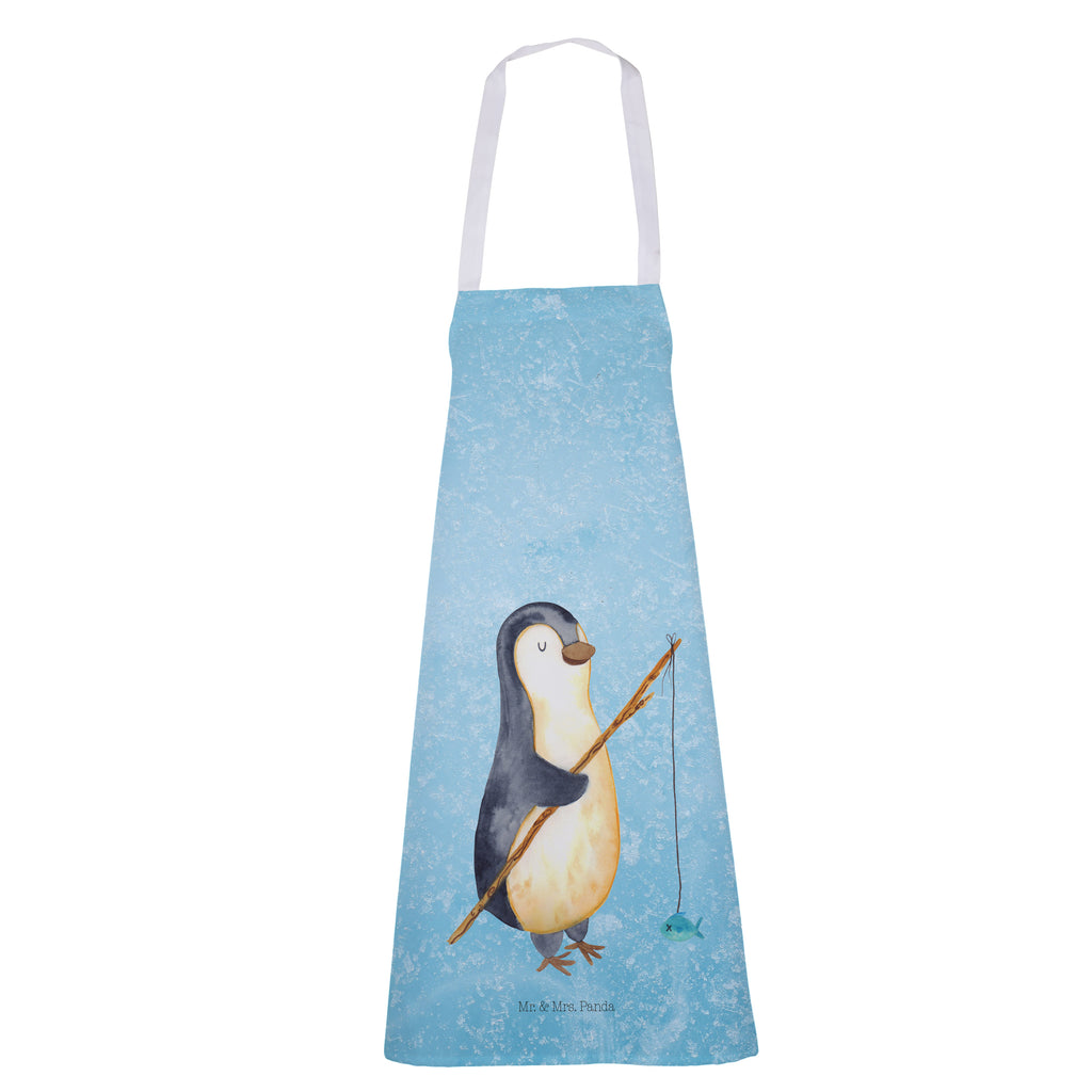 Kochschürze Pinguin Angler Schürze, Backschürze, Küchenschürze, Grillschürze, Latzschürze, Pinguin, Pinguine, Angeln, Angler, Tagträume, Hobby, Plan, Planer, Tagesplan, Neustart, Motivation, Geschenk, Freundinnen, Geschenkidee, Urlaub, Wochenende
