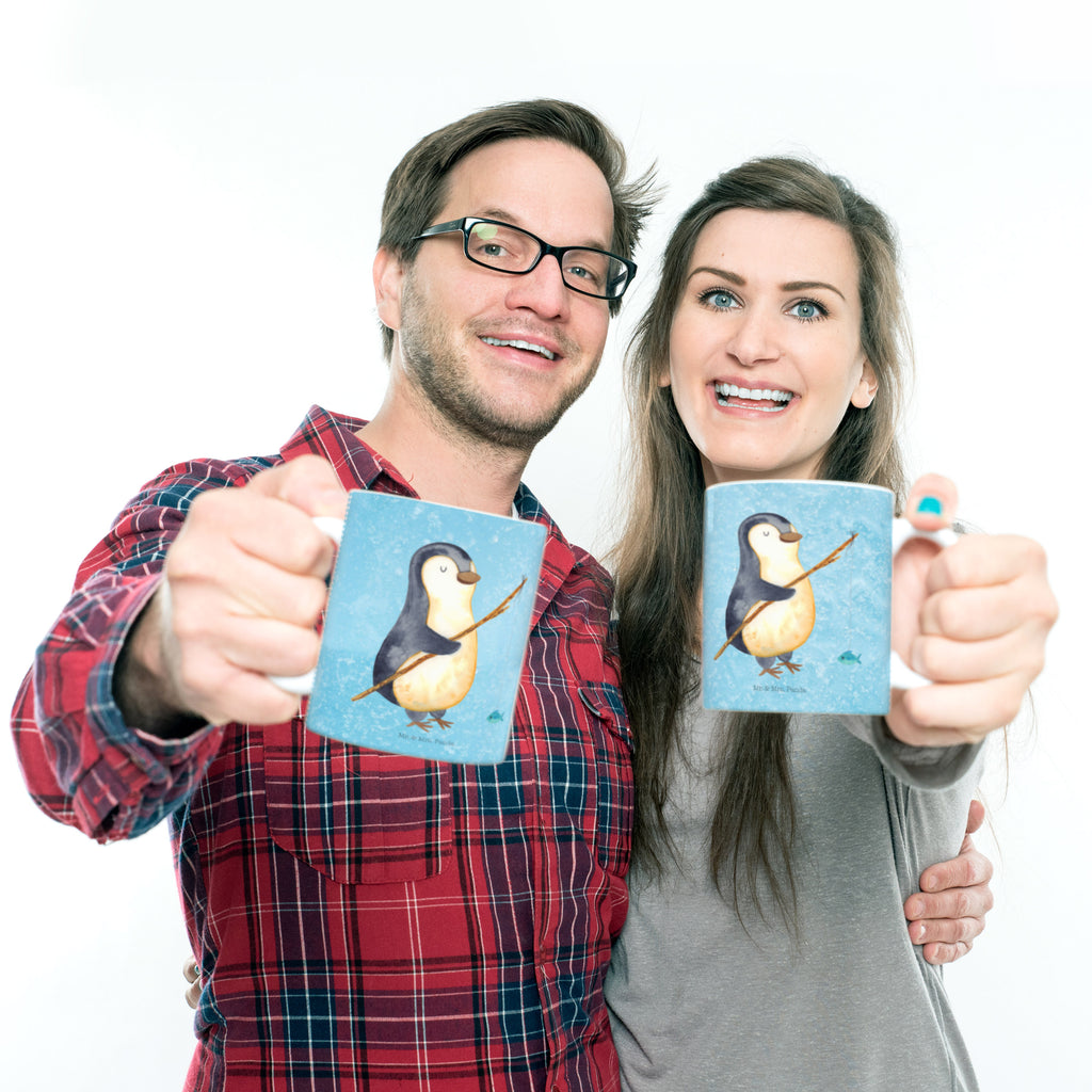 Kindertasse Pinguin Angler Kunststoff Tasse, Kindergarten, Tasse, Trinkbecher, Camping Becher, Kaffeetasse, Kunststoffbecher, Kindergartenbecher, Outdoorgeschirr, Kunststoffgeschirr, Reisebecher, Reisetasse, Kinderbecher, Pinguin, Pinguine, Angeln, Angler, Tagträume, Hobby, Plan, Planer, Tagesplan, Neustart, Motivation, Geschenk, Freundinnen, Geschenkidee, Urlaub, Wochenende