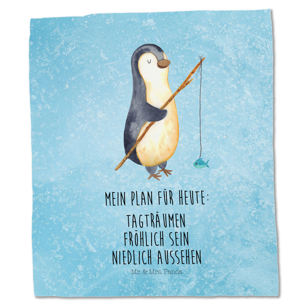 Tragetasche Pinguin Angler Beuteltasche, Beutel, Einkaufstasche, Jutebeutel, Stoffbeutel, Pinguin, Pinguine, Angeln, Angler, Tagträume, Hobby, Plan, Planer, Tagesplan, Neustart, Motivation, Geschenk, Freundinnen, Geschenkidee, Urlaub, Wochenende