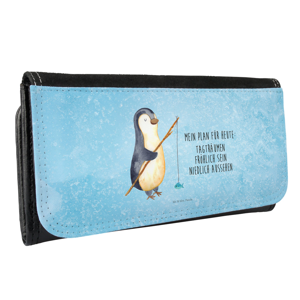 Damen Portemonnaie Pinguin Angler Portemonnaie, Portemonee, Geldbörse, Damen, Groß, XXL, Geldbeutel, Portemonnaies, Pinguin, Pinguine, Angeln, Angler, Tagträume, Hobby, Plan, Planer, Tagesplan, Neustart, Motivation, Geschenk, Freundinnen, Geschenkidee, Urlaub, Wochenende