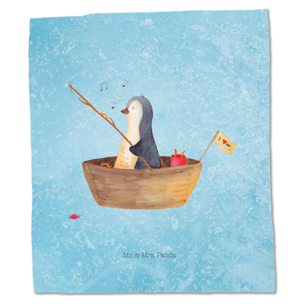 Tragetasche Pinguin Angelboot Beuteltasche, Beutel, Einkaufstasche, Jutebeutel, Stoffbeutel, Pinguin, Pinguine, Angeln, Boot, Angelboot, Lebenslust, Leben, genießen, Motivation, Neustart, Neuanfang, Trennung, Scheidung, Geschenkidee Liebeskummer