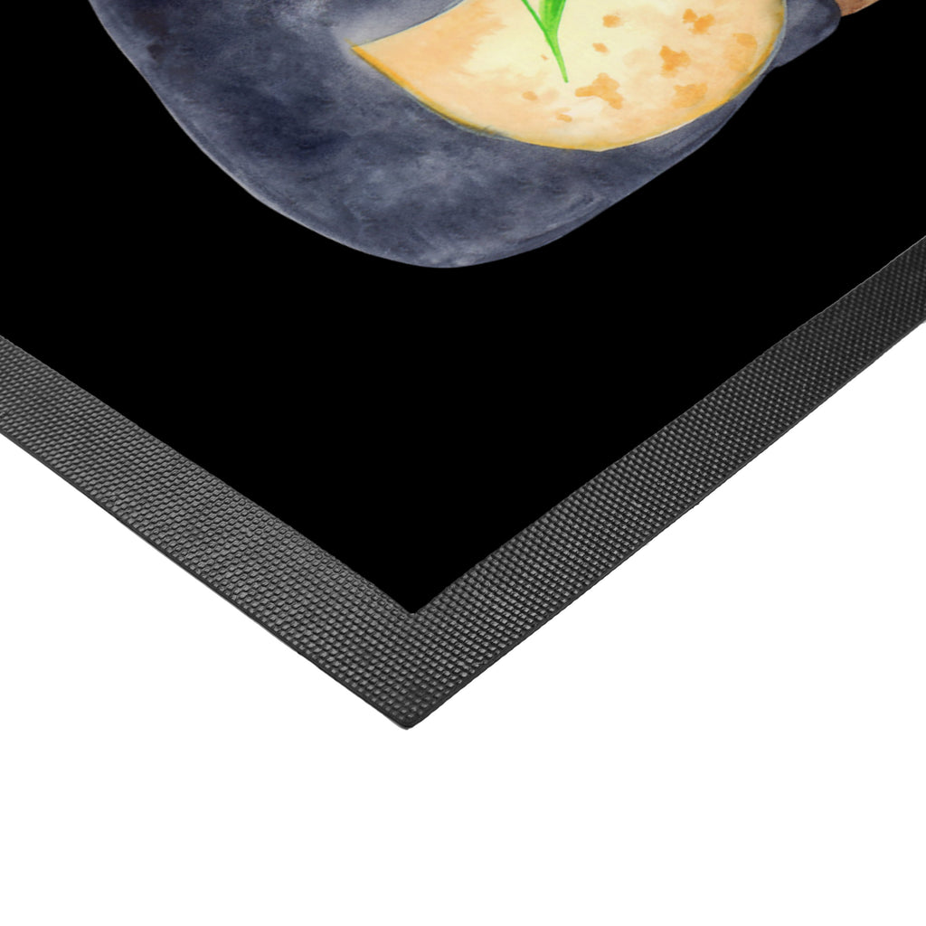 Fußmatte Pinguin Blumenkranz Türvorleger, Schmutzmatte, Fußabtreter, Matte, Schmutzfänger, Fußabstreifer, Schmutzfangmatte, Türmatte, Motivfußmatte, Haustürmatte, Vorleger, Pinguin, Pinguine, Blumenkranz, Universum, Leben, Wünsche, Ziele, Lebensziele, Motivation, Lebenslust, Liebeskummer, Geschenkidee