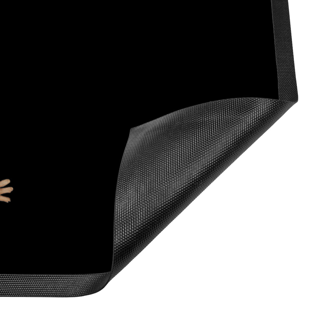 Fußmatte Pinguin Blumenkranz Türvorleger, Schmutzmatte, Fußabtreter, Matte, Schmutzfänger, Fußabstreifer, Schmutzfangmatte, Türmatte, Motivfußmatte, Haustürmatte, Vorleger, Pinguin, Pinguine, Blumenkranz, Universum, Leben, Wünsche, Ziele, Lebensziele, Motivation, Lebenslust, Liebeskummer, Geschenkidee