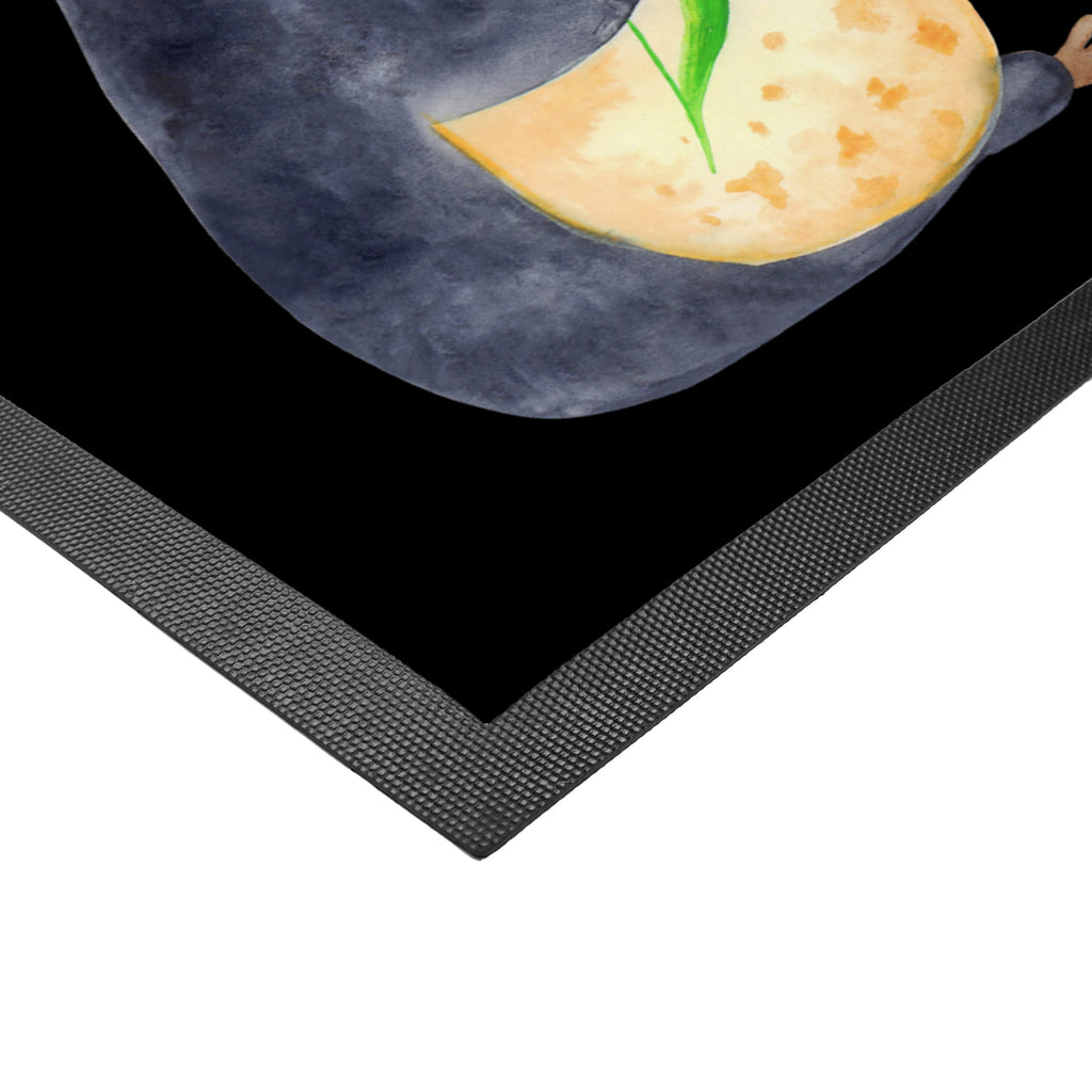 Fußmatte Pinguin Blumenkranz Türvorleger, Schmutzmatte, Fußabtreter, Matte, Schmutzfänger, Fußabstreifer, Schmutzfangmatte, Türmatte, Motivfußmatte, Haustürmatte, Vorleger, Pinguin, Pinguine, Blumenkranz, Universum, Leben, Wünsche, Ziele, Lebensziele, Motivation, Lebenslust, Liebeskummer, Geschenkidee