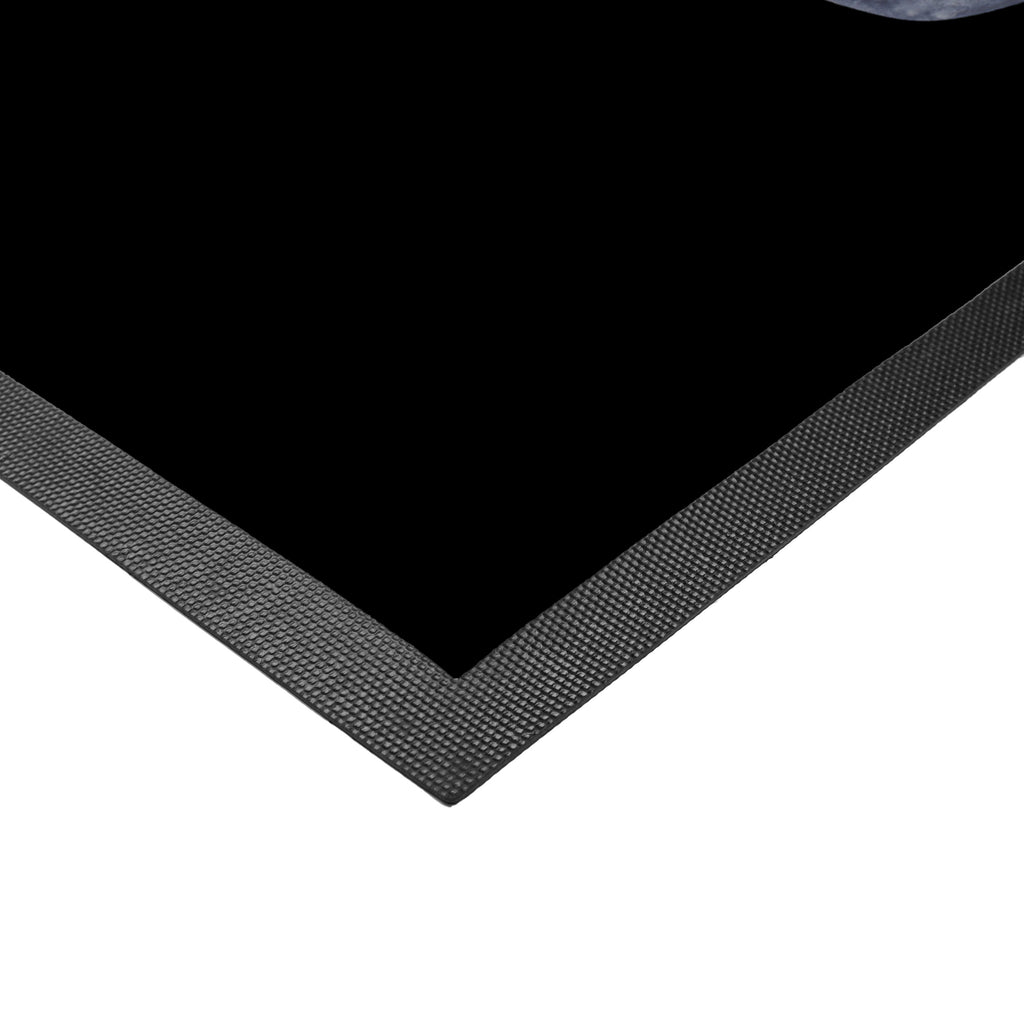 Fußmatte Pinguin Blumenkranz Türvorleger, Schmutzmatte, Fußabtreter, Matte, Schmutzfänger, Fußabstreifer, Schmutzfangmatte, Türmatte, Motivfußmatte, Haustürmatte, Vorleger, Pinguin, Pinguine, Blumenkranz, Universum, Leben, Wünsche, Ziele, Lebensziele, Motivation, Lebenslust, Liebeskummer, Geschenkidee