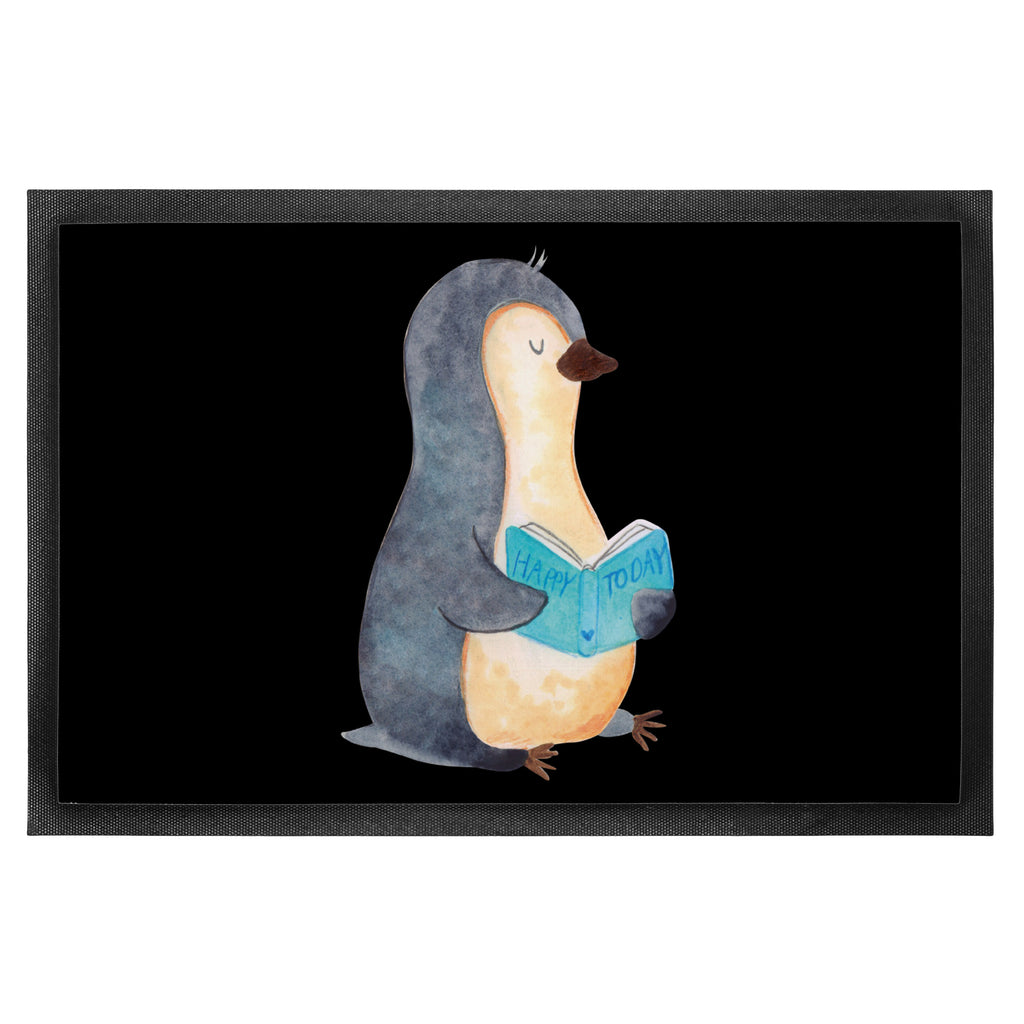 Fußmatte Pinguin Buch