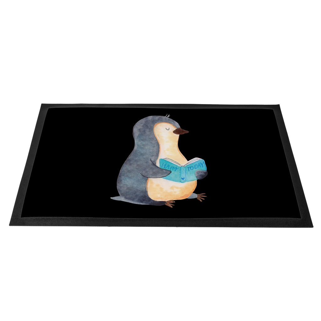 Fußmatte Pinguin Buch