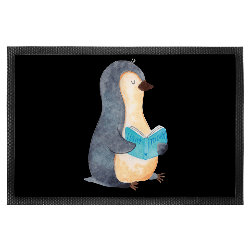 Fußmatte Pinguin Buch