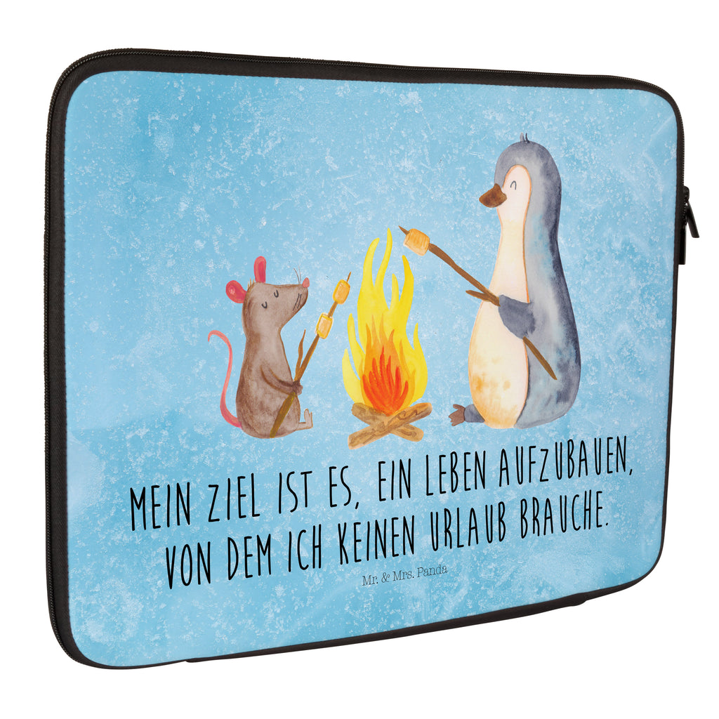 20 x 28 Notebook Tasche  Pinguin Lagerfeuer Notebook Tasche, Laptop, Computertasche, Tasche, Pinguin, Maus, Pinguine, Lagerfeuer, Leben, Arbeit, Job, Motivation, Büro, Büroalltag, Lebensspruch, Lebensmotivation, Neustart, Liebe, grillen, Feuer, Marshmallows