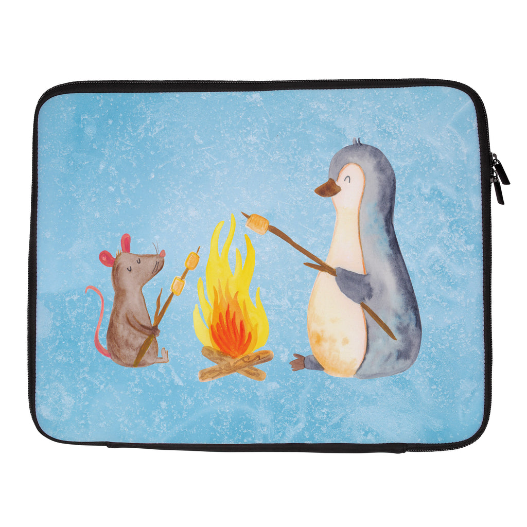 20 x 28 Notebook Tasche  Pinguin Lagerfeuer Notebook Tasche, Laptop, Computertasche, Tasche, Pinguin, Maus, Pinguine, Lagerfeuer, Leben, Arbeit, Job, Motivation, Büro, Büroalltag, Lebensspruch, Lebensmotivation, Neustart, Liebe, grillen, Feuer, Marshmallows