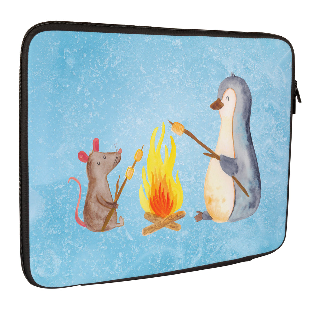 20 x 28 Notebook Tasche  Pinguin Lagerfeuer Notebook Tasche, Laptop, Computertasche, Tasche, Pinguin, Maus, Pinguine, Lagerfeuer, Leben, Arbeit, Job, Motivation, Büro, Büroalltag, Lebensspruch, Lebensmotivation, Neustart, Liebe, grillen, Feuer, Marshmallows