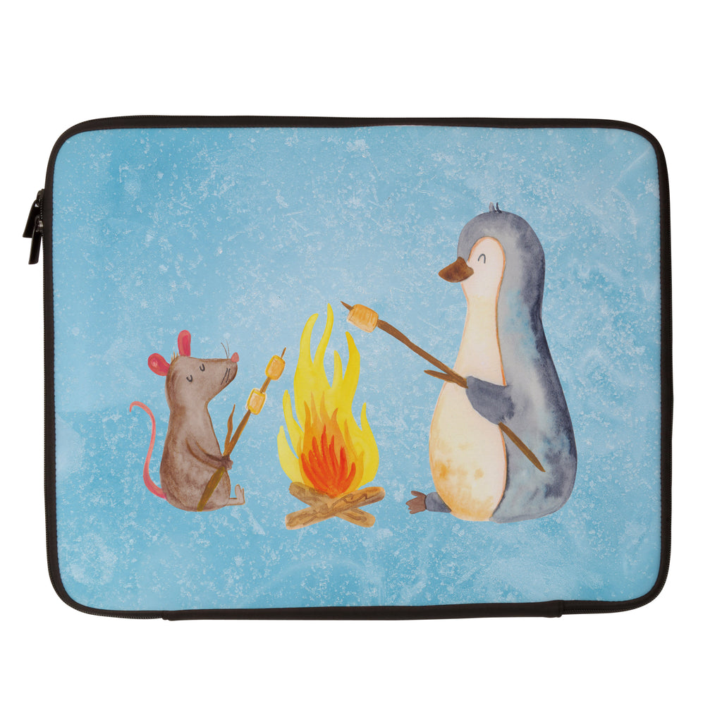 20 x 28 Notebook Tasche  Pinguin Lagerfeuer Notebook Tasche, Laptop, Computertasche, Tasche, Pinguin, Maus, Pinguine, Lagerfeuer, Leben, Arbeit, Job, Motivation, Büro, Büroalltag, Lebensspruch, Lebensmotivation, Neustart, Liebe, grillen, Feuer, Marshmallows