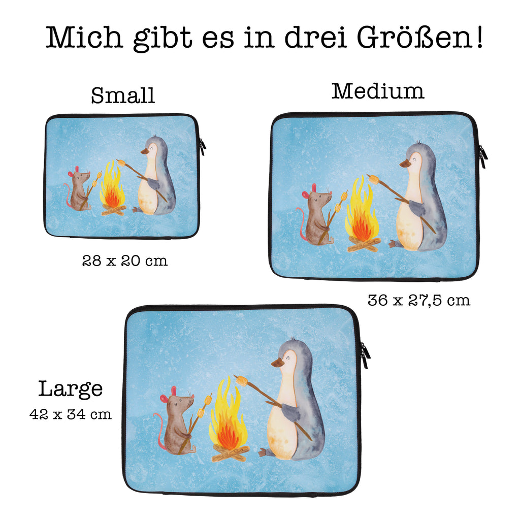 20 x 28 Notebook Tasche  Pinguin Lagerfeuer Notebook Tasche, Laptop, Computertasche, Tasche, Pinguin, Maus, Pinguine, Lagerfeuer, Leben, Arbeit, Job, Motivation, Büro, Büroalltag, Lebensspruch, Lebensmotivation, Neustart, Liebe, grillen, Feuer, Marshmallows