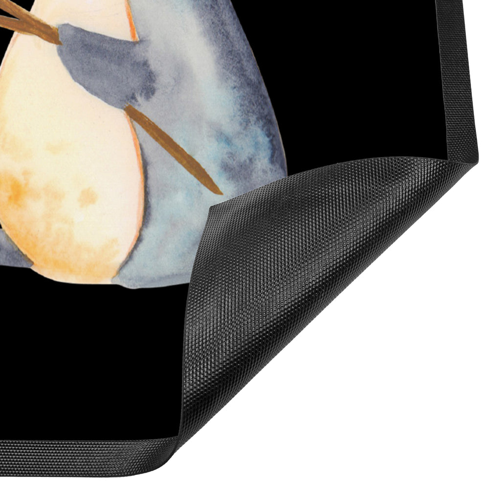 Fußmatte Pinguin Lagerfeuer Türvorleger, Schmutzmatte, Fußabtreter, Matte, Schmutzfänger, Fußabstreifer, Schmutzfangmatte, Türmatte, Motivfußmatte, Haustürmatte, Vorleger, Pinguin, Maus, Pinguine, Lagerfeuer, Leben, Arbeit, Job, Motivation, Büro, Büroalltag, Lebensspruch, Lebensmotivation, Neustart, Liebe, grillen, Feuer, Marshmallows