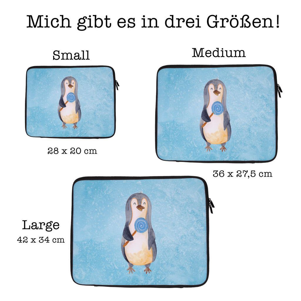 20 x 28 Notebook Tasche  Pinguin Lolli Notebook Tasche, Laptop, Computertasche, Tasche, Pinguin, Pinguine, Lolli, Süßigkeiten, Blödsinn, Spruch, Rebell, Gauner, Ganove, Rabauke