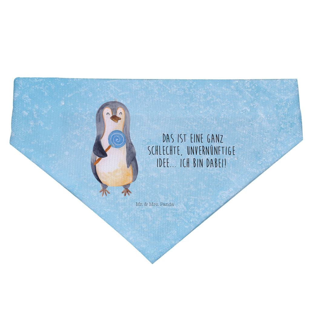Hundehalstuch L Pinguin Lolli Hundehalstuch, Halstuch, Hunde, Tuch, groß, große Hunde, Pinguin, Pinguine, Lolli, Süßigkeiten, Blödsinn, Spruch, Rebell, Gauner, Ganove, Rabauke