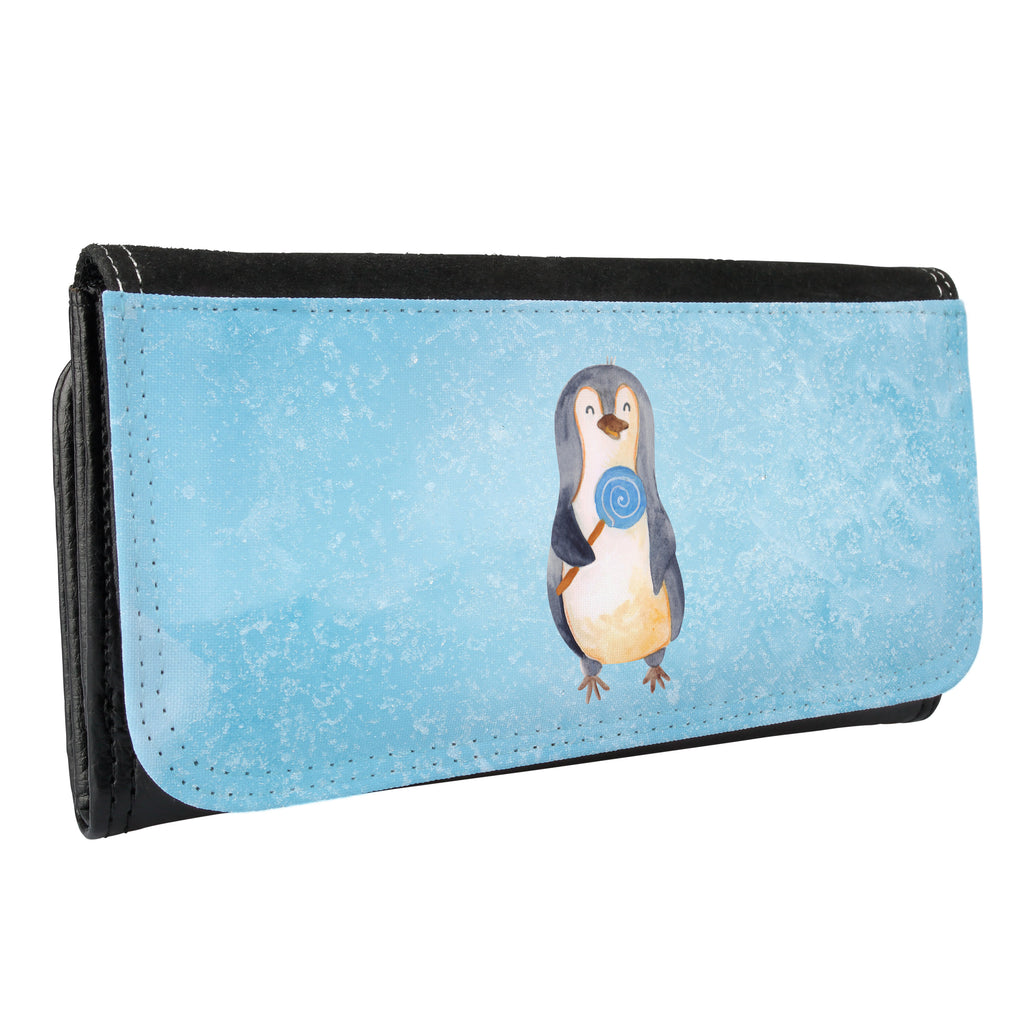 Damen Portemonnaie Pinguin Lolli Portemonnaie, Portemonee, Geldbörse, Damen, Groß, XXL, Geldbeutel, Portemonnaies, Pinguin, Pinguine, Lolli, Süßigkeiten, Blödsinn, Spruch, Rebell, Gauner, Ganove, Rabauke