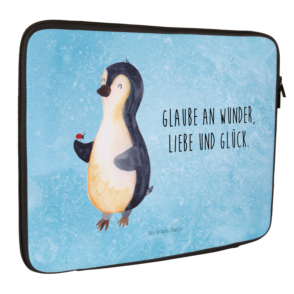 20 x 28 Notebook Tasche  Pinguin Marienkäfer Notebook Tasche, Laptop, Computertasche, Tasche, Pinguin, Pinguine, Marienkäfer, Liebe, Wunder, Glück, Freude, Lebensfreude