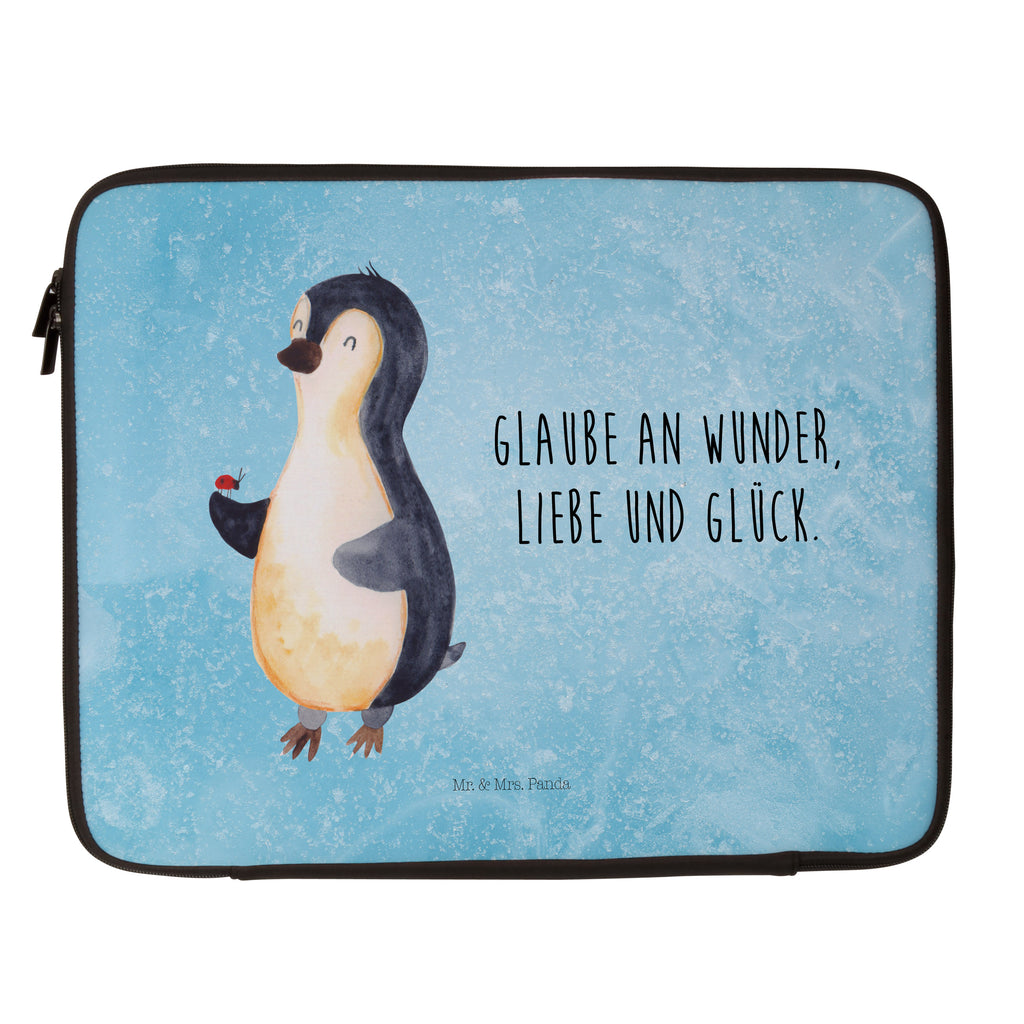 20 x 28 Notebook Tasche  Pinguin Marienkäfer Notebook Tasche, Laptop, Computertasche, Tasche, Pinguin, Pinguine, Marienkäfer, Liebe, Wunder, Glück, Freude, Lebensfreude