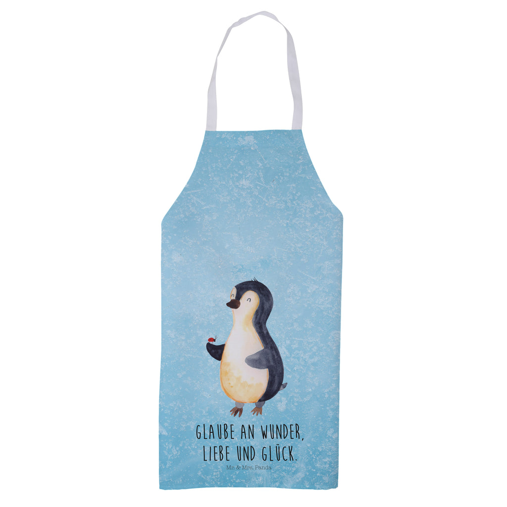 Kochschürze Pinguin Marienkäfer Schürze, Backschürze, Küchenschürze, Grillschürze, Latzschürze, Pinguin, Pinguine, Marienkäfer, Liebe, Wunder, Glück, Freude, Lebensfreude