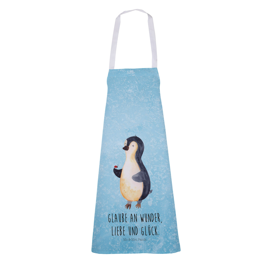 Kochschürze Pinguin Marienkäfer Schürze, Backschürze, Küchenschürze, Grillschürze, Latzschürze, Pinguin, Pinguine, Marienkäfer, Liebe, Wunder, Glück, Freude, Lebensfreude