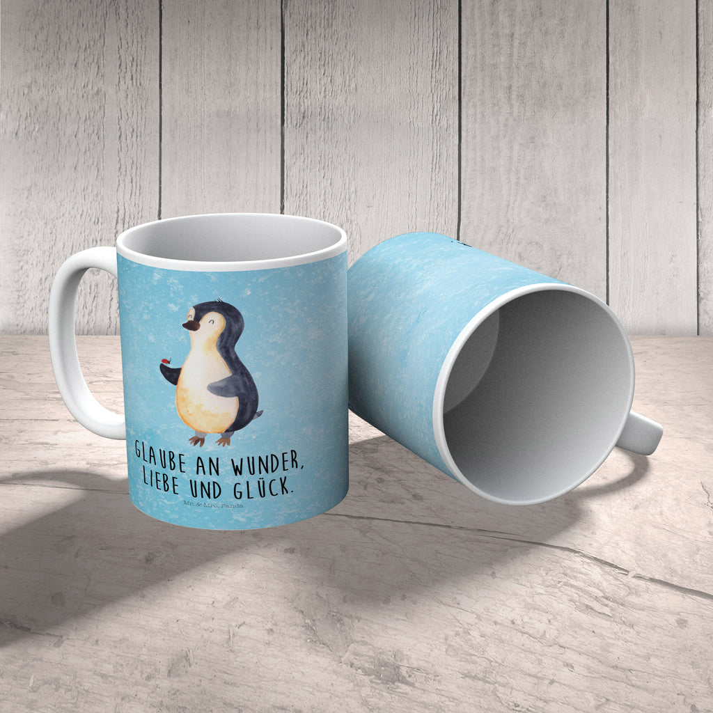 Kindertasse Pinguin Marienkäfer Kunststoff Tasse, Kindergarten, Tasse, Trinkbecher, Camping Becher, Kaffeetasse, Kunststoffbecher, Kindergartenbecher, Outdoorgeschirr, Kunststoffgeschirr, Reisebecher, Reisetasse, Kinderbecher, Pinguin, Pinguine, Marienkäfer, Liebe, Wunder, Glück, Freude, Lebensfreude