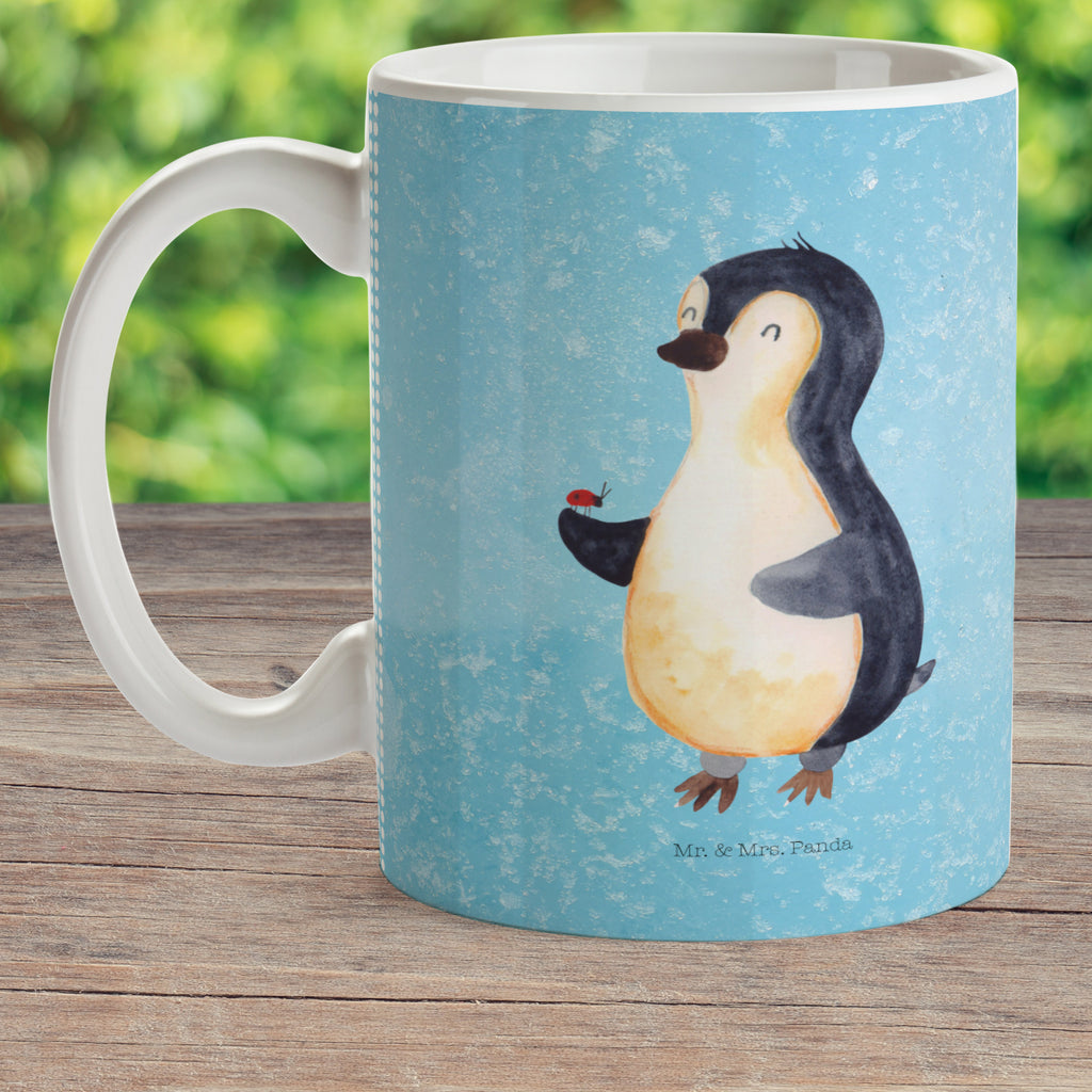 Kindertasse Pinguin Marienkäfer Kunststoff Tasse, Kindergarten, Tasse, Trinkbecher, Camping Becher, Kaffeetasse, Kunststoffbecher, Kindergartenbecher, Outdoorgeschirr, Kunststoffgeschirr, Reisebecher, Reisetasse, Kinderbecher, Pinguin, Pinguine, Marienkäfer, Liebe, Wunder, Glück, Freude, Lebensfreude