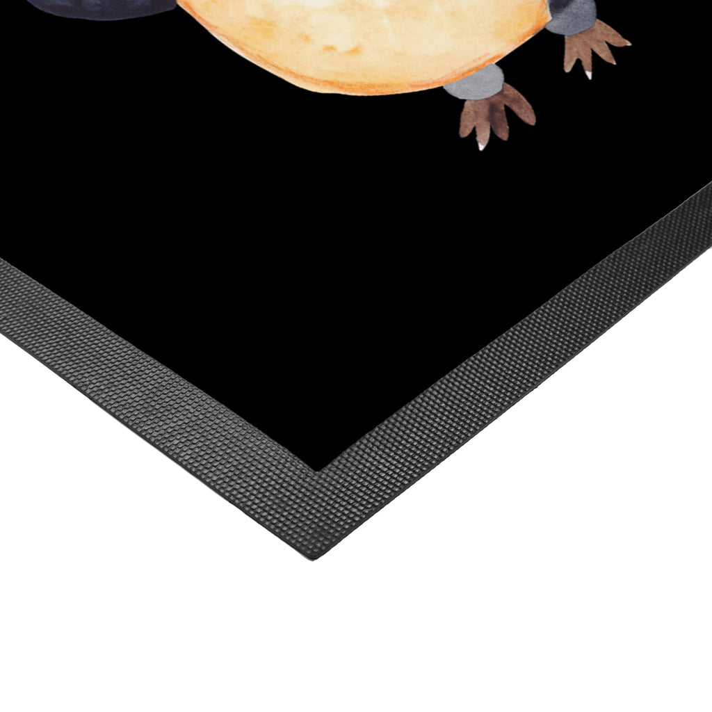 Fußmatte Pinguin Marienkäfer Türvorleger, Schmutzmatte, Fußabtreter, Matte, Schmutzfänger, Fußabstreifer, Schmutzfangmatte, Türmatte, Motivfußmatte, Haustürmatte, Vorleger, Pinguin, Pinguine, Marienkäfer, Liebe, Wunder, Glück, Freude, Lebensfreude